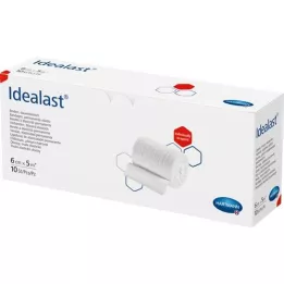 IDEALAST Vendaje 6 cmx5 m blanco, 1 pieza
