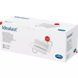 IDEALAST Vendaje 10 cm x 5 m blanco, 1 pieza