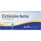 CETIRIZIN tabletas beta recubiertas con película, 7 piezas