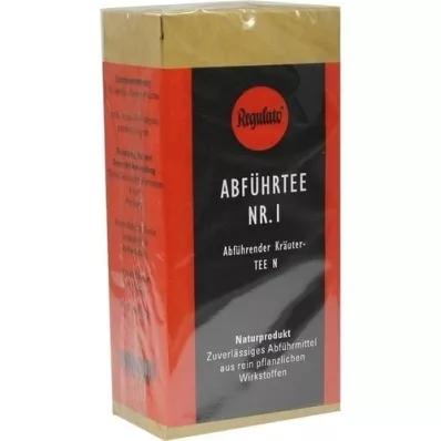 REGULATO No.1 Té de hierbas laxante N bolsa de filtro, 25 piezas