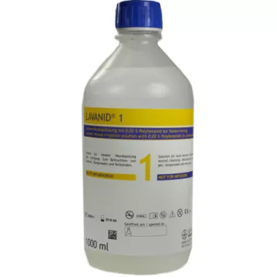 LAVANID 1 solución de irrigación para heridas, 1000 ml