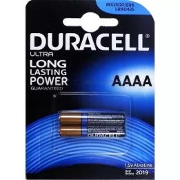 DURACELL Ultra M3 AAAA 1,5 voltios, 2 piezas