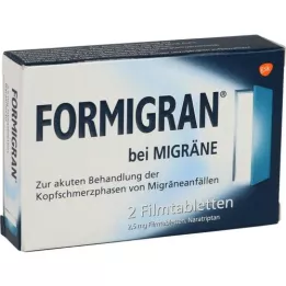 FORMIGRAN Tabletas recubiertas con película, 2 piezas