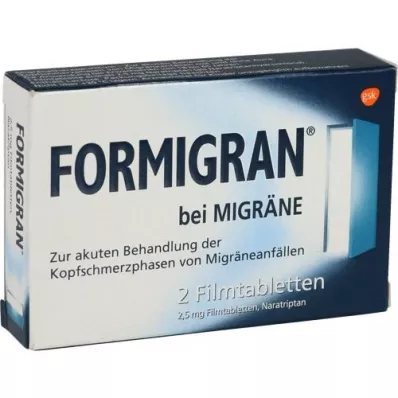 FORMIGRAN Tabletas recubiertas con película, 2 piezas