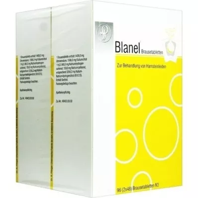 BLANEL Tabletas efervescentes, 96 piezas