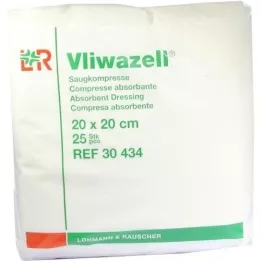 VLIWAZELL Compresas de succión no estériles 20x20 cm, 25 piezas