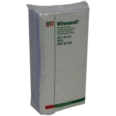 VLIWAZELL Compresas de succión no estériles 20x40 cm, 25 piezas