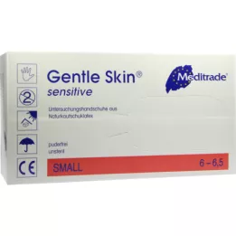 GENTLE SKIN Sensitive U.Hands.Lat.unster.pf tamaño S, 100 piezas
