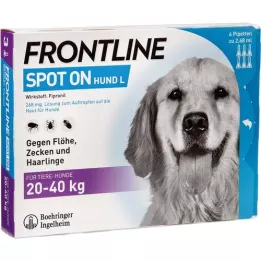 FRONTLINE Spot en H 40 vet.Solución, 6 piezas