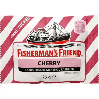FISHERMANS FRIEND Pastillas de cereza sin azúcar, 25 g