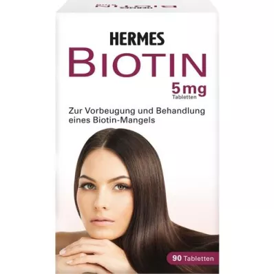 BIOTIN HERMES comprimidos de 5 mg, 90 unidades BIOTIN HERMES comprimidos de 5 mg, 90 unidades