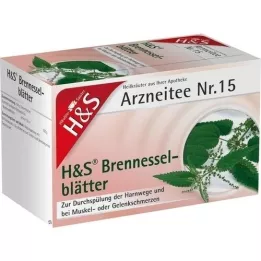 H&S Bolsa filtrante de hojas de ortiga, 20X1,6 g