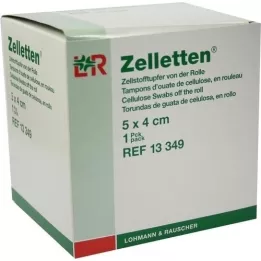 ZELLETTEN Hisopo 4x5 cm en rollo no estéril, 300 uds
