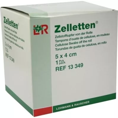 ZELLETTEN Hisopo 4x5 cm en rollo no estéril, 300 uds ZELLETTEN Hisopo 4x5 cm en rollo no estéril, 300 uds