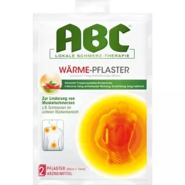 ABC Apósito térmico Capsicum Hansaplast med 14x22, 2 piezas