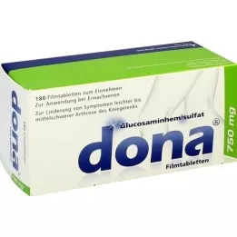 DONA 750 mg comprimidos recubiertos con película, 180 unidades