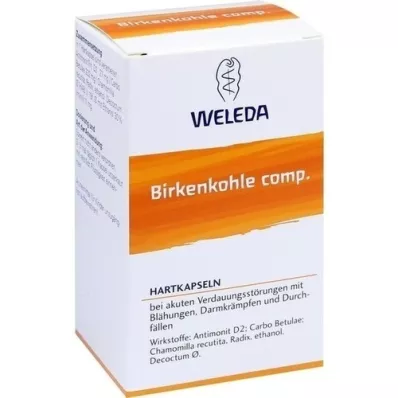 BIRKENKOHLE comp. Cápsulas duras, 50 piezas