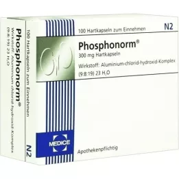 PHOSPHONORM Cápsulas duras, 1X100 uds