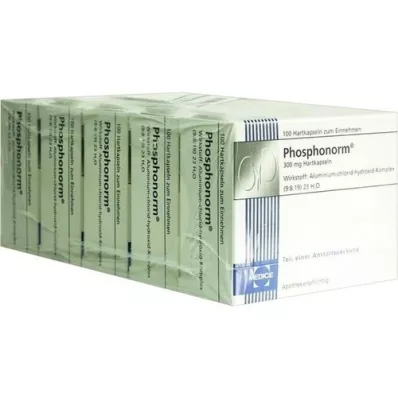 PHOSPHONORM Cápsulas duras, 5 x 100 unidades