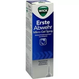 WICK Botella de spray para pulverización nasal First Defense, 15 ml