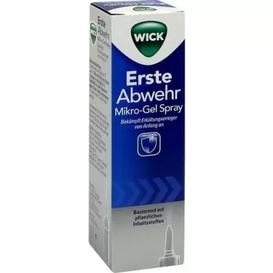 WICK Botella de spray para pulverización nasal First Defense, 15 ml