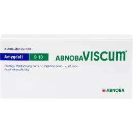 ABNOBAVISCUM Amygdali D 10 ampollas, 8 piezas