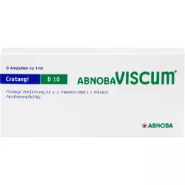 ABNOBAVISCUM Crataegi D 10 ampollas, 8 piezas