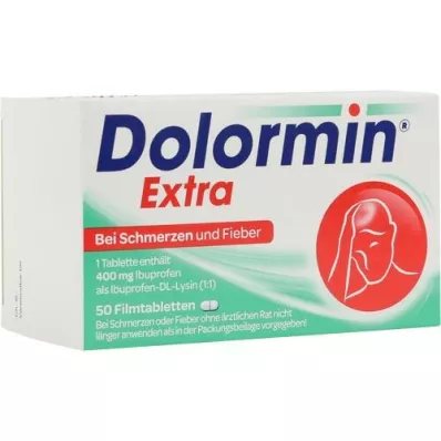 DOLORMIN tabletas extra recubiertas con película, 50 piezas