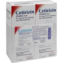 CETIRIZIN STADA Jugo 10 mg/10 ml, 150 ml