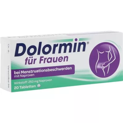 DOLORMIN para tabletas de mujeres, 20 piezas