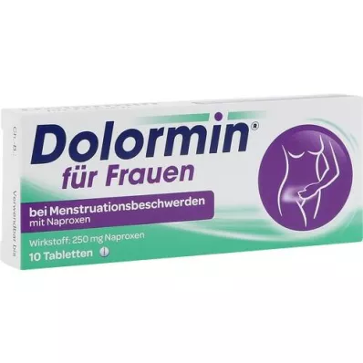 DOLORMIN para tabletas de mujeres, 10 piezas