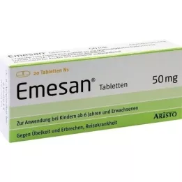 EMESAN Tabletas, 20 piezas