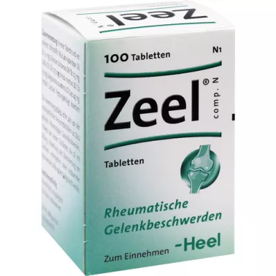 ZEEL tabletas comp.N, 100 piezas
