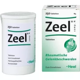 ZEEL tabletas comp.N, 250 piezas