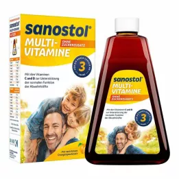 SANOSTOL Zumo sin azúcar añadido, 230 ml