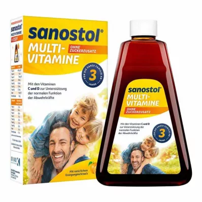 SANOSTOL Zumo sin azúcar añadido, 230 ml
