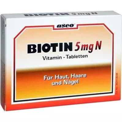 BIOTIN 5 mg N comprimidos, 150 uds