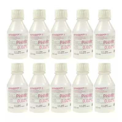 SERASEPT 1 solución, 10X250 ml