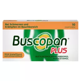 BUSCOPAN más 10 mg/800 mg supositorios, 10 uds