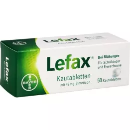 LEFAX Comprimidos masticables, 50 uds