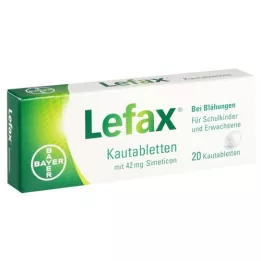 LEFAX Comprimidos masticables, 20 uds