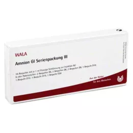 AMNION GL Envase en serie 3 ampollas, 10X1 ml