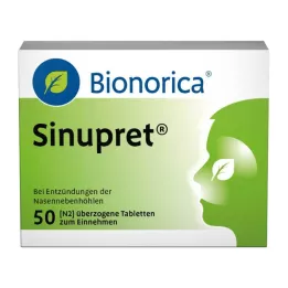 SINUPRET Comprimidos recubiertos, 50 uds
