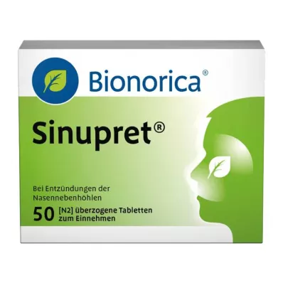 SINUPRET Comprimidos recubiertos, 50 uds