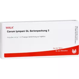 CAVUM tympani GL Envase en serie 3 ampollas, 10X1 ml