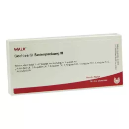 COCHLEA GL Envase en serie 3 ampollas, 10X1 ml