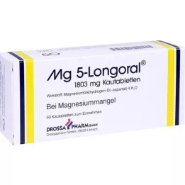 MG 5 LONGORAL Comprimidos masticables, 50 uds