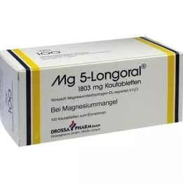 MG 5 LONGORAL Comprimidos masticables, 100 uds