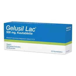 GELUSIL LAC Comprimidos masticables, 50 uds