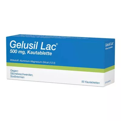 GELUSIL LAC Comprimidos masticables, 50 uds